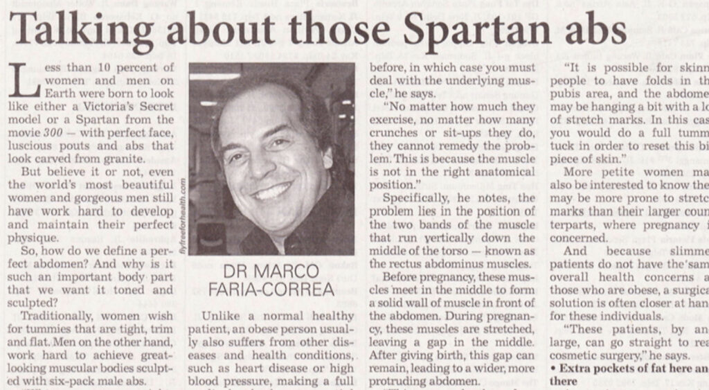 talking about those spartan abs black and white article newsprint