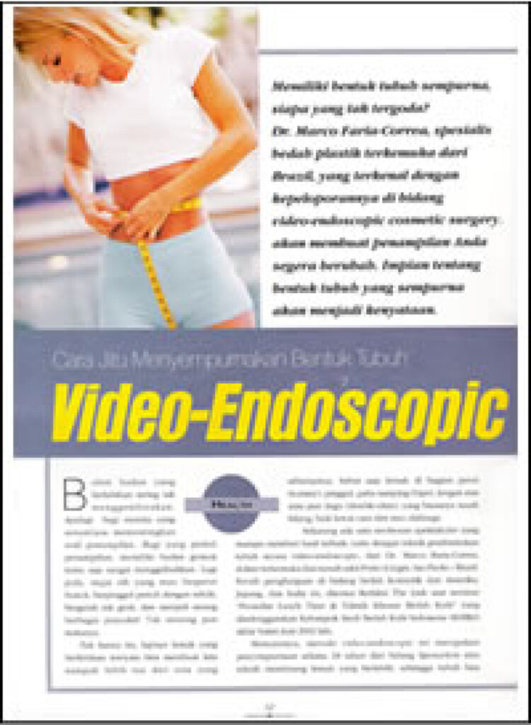 video endoscopic article newsprint