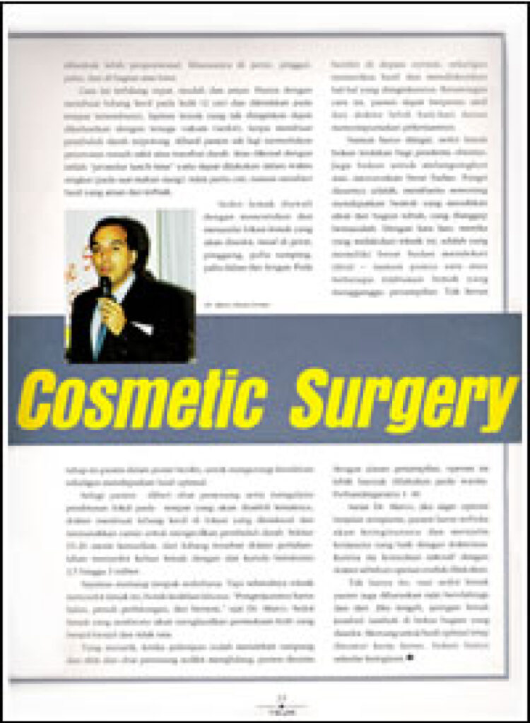 cosmetic surgery article